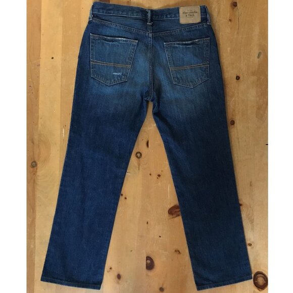 Vintage Abercrombie & Fitch Classic Straight Jeans 31x 30 – 100% Cotton - Picture 2 of 9